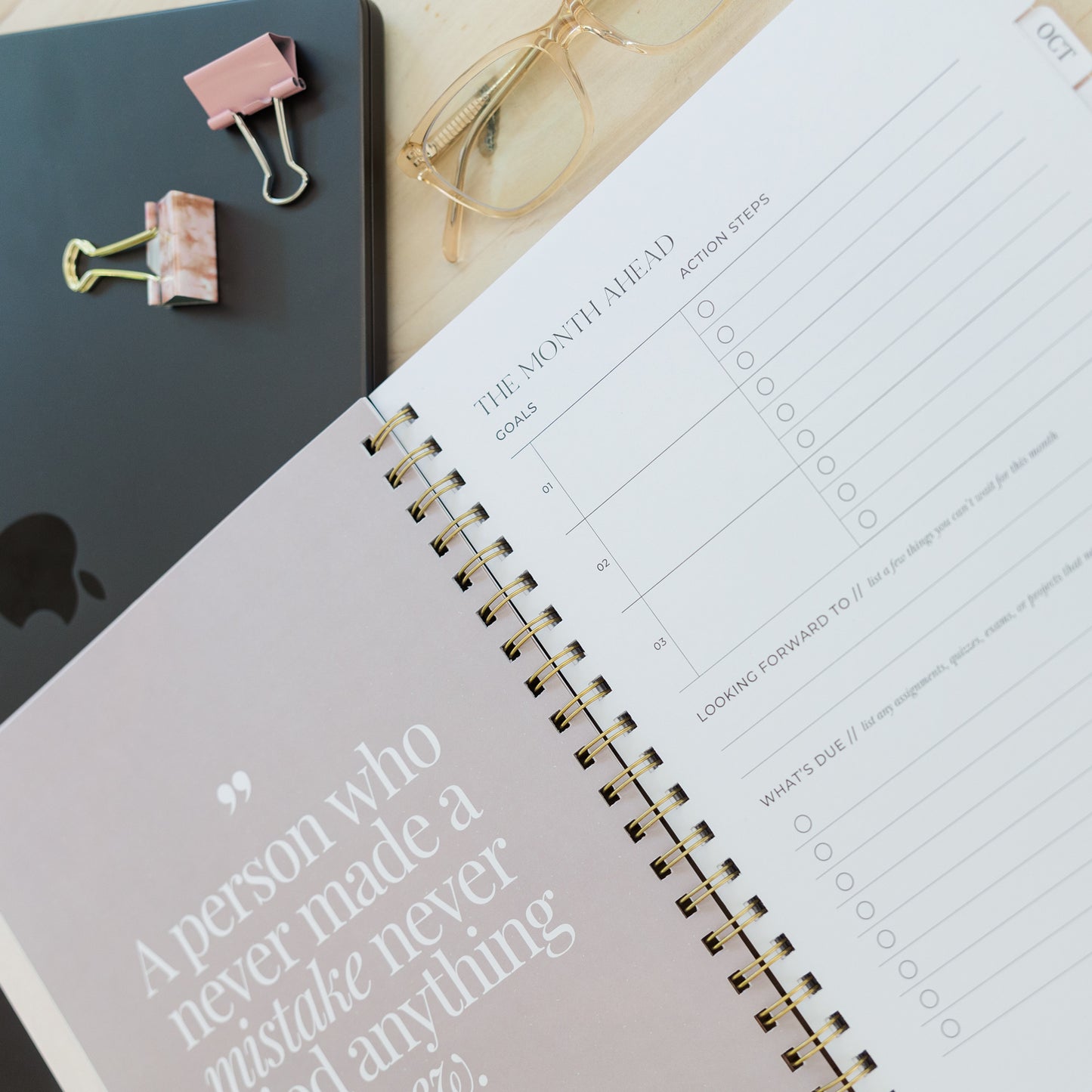 2024-2025 The Collegiate Academic Planner by Sarah L. Cowart - Pink