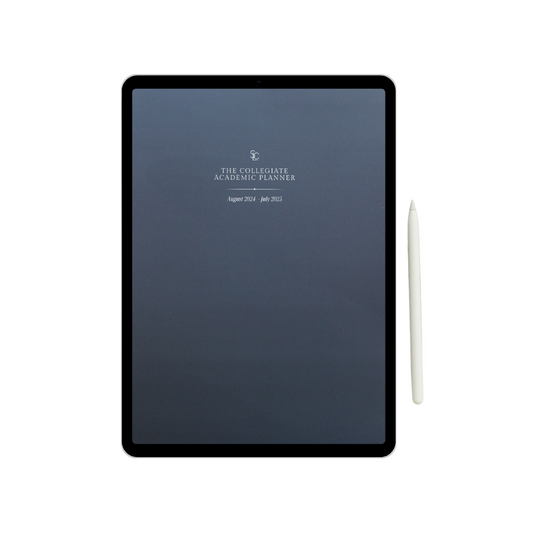 2024 - 2025 The Collegiate Academic Planner by Sarah L. Cowart: Digital  - Navy