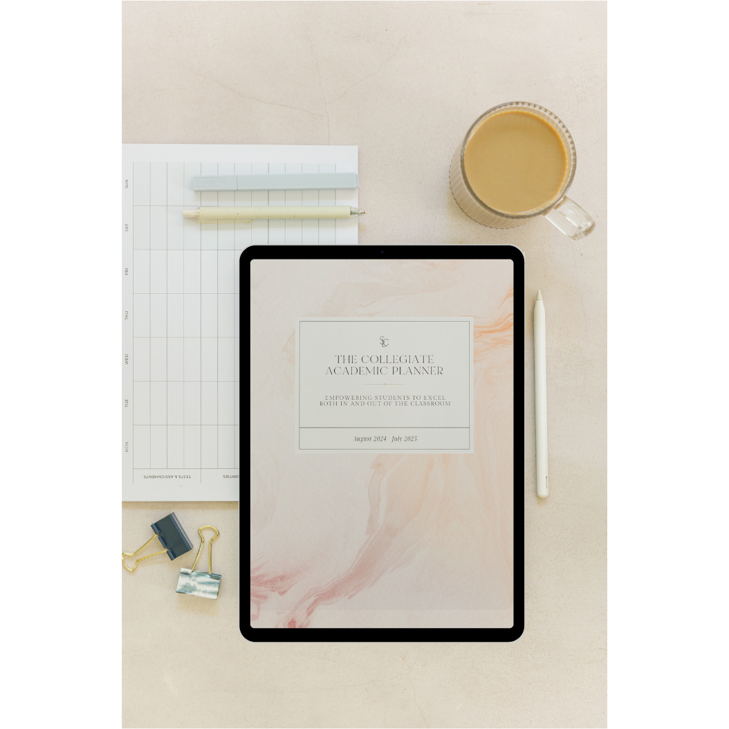 2024 - 2025 Digital Academic Planner - Pink