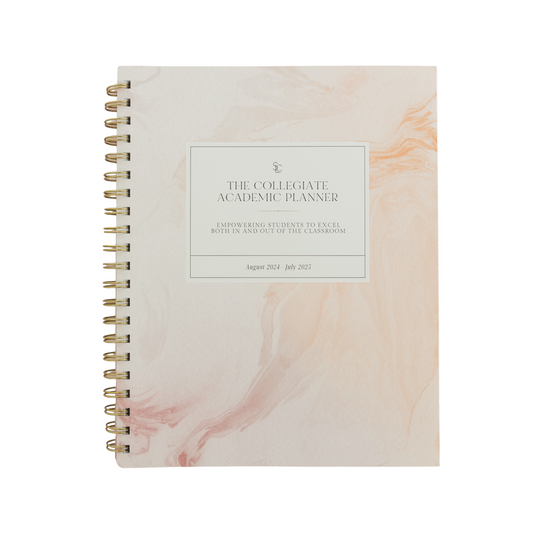 2024-2025 Collegiate Academic Planner - Pink