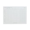 Weekly Academic Plan Notepad