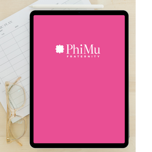 2024 - 2025 Digital Academic Planner | Phi Mu