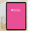 2024 - 2025 Digital Academic Planner | Phi Mu