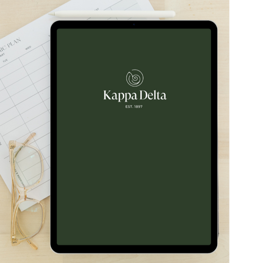 2024 - 2025 Digital Academic Planner | Kappa Delta