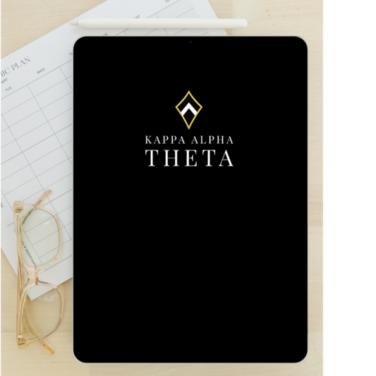 2024 - 2025 Digital Academic Planner | Kappa Alpha Theta