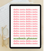 2024 - 2025 Digital Academic Planner | Delta Zeta