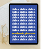 2024 - 2025 Digital Academic Planner | Tri Delta