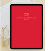 2024 - 2025 Digital Academic Planner | Alpha Gamma Delta