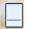 2024 - 2025 Digital Academic Planner | Alpha Delta Pi