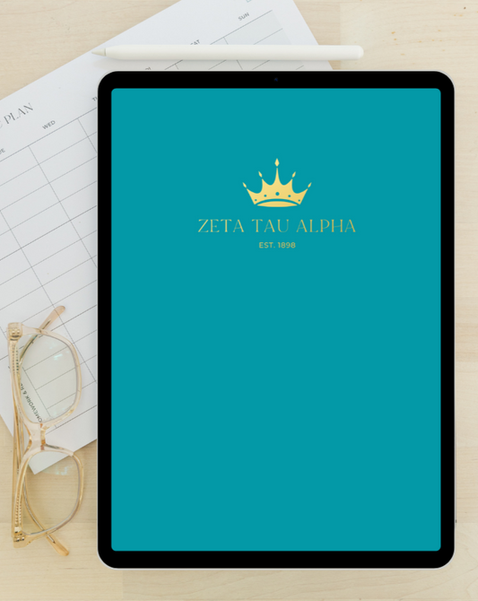 2024 - 2025 Digital Academic Planner | Zeta Tau Alpha