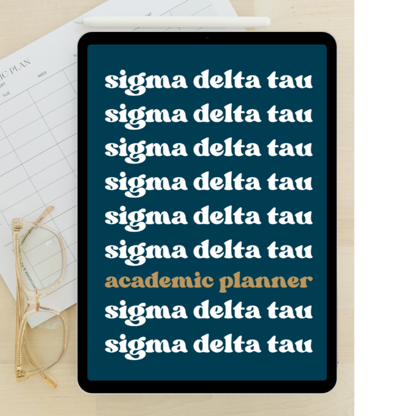 2024 - 2025 Digital Academic Planner | Sigma Delta Tau